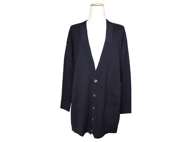 Salvatore Ferragamo Herren-Cardigan in Marineblau