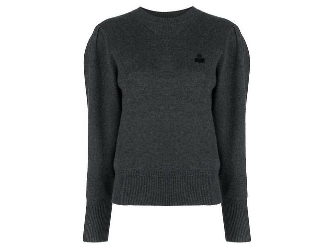 Isabel Marant Baumwollpullover Schwarz 