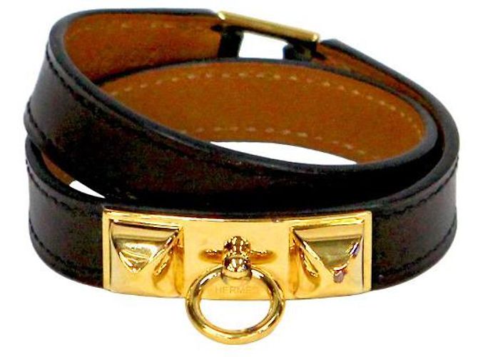 Hermès Pulseira Medor Tamanho Marrom
