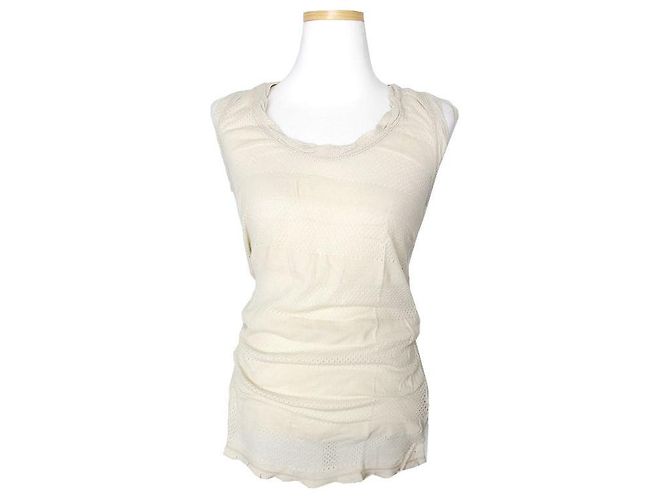 Burberry Ärmelloses Top Brit beige Braun