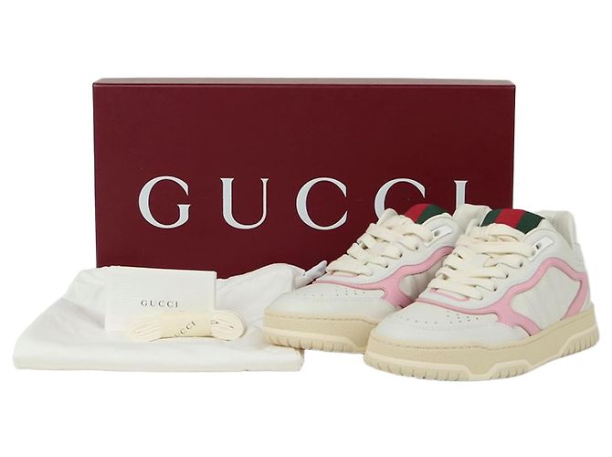 Gucci Baskets Reweb Blanc