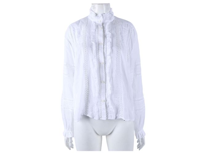 Bluse Isabel Marant Étoile Weiß 