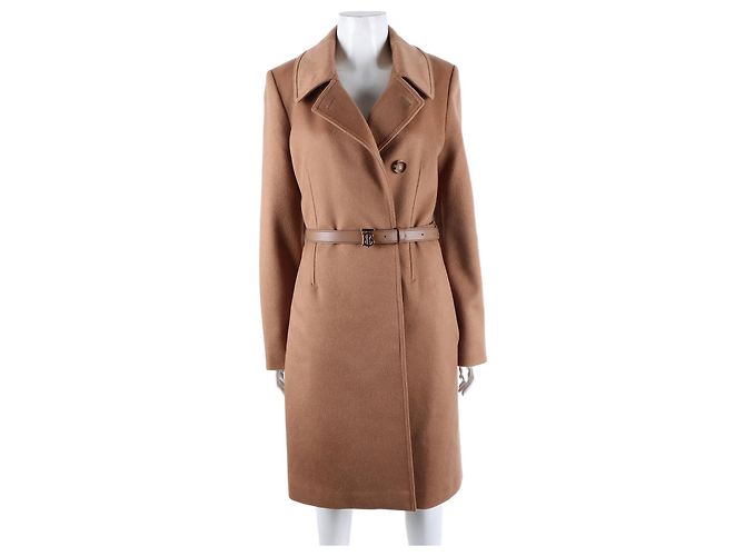 Burberry Cashmere Coat Brown