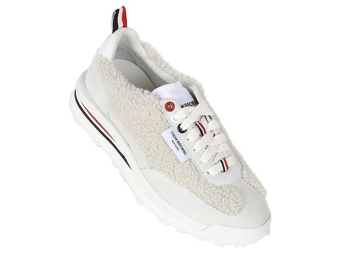 Thom Browne Sneakers Tech Runner in shearling
