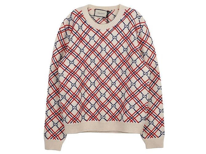 Gucci Wollstrick Weiß 