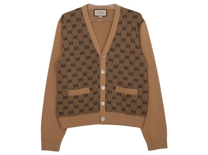 Gucci GG Cardigan Large Braun