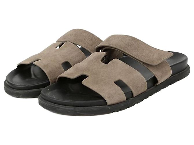 Hermès SiFre Sandals Size Brown