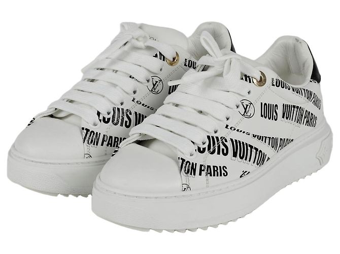 Louis Vuitton Größe der Timeout Sneakers Weiß