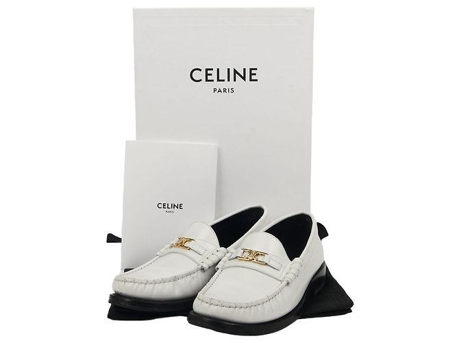 Céline Mocassins en Taille Blanc