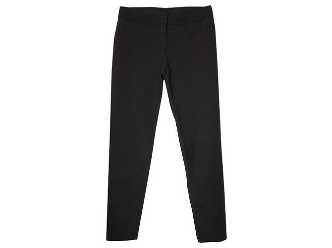 Lanvin Collection Black Wool Blend Slim Pants
