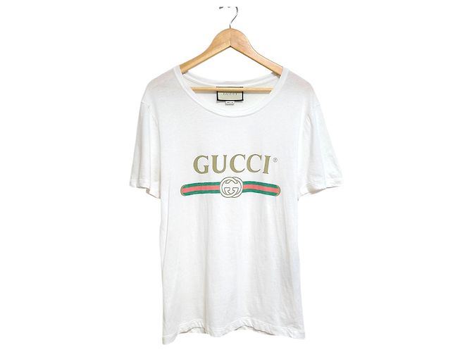 Gucci Oversized T-Shirt mit Kurzarm und Logo