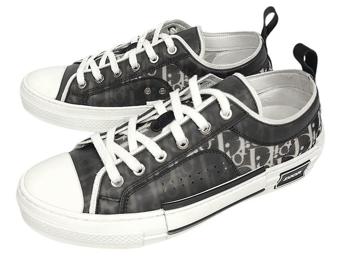 Dior Baskets basses obliques noires