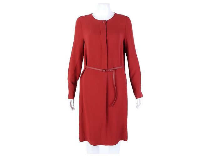 Abito in seta Loro Piana Rosso