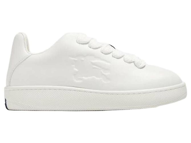 Burberry Leather Box Sneaker Weiß