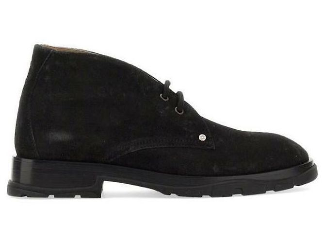 Alexander Mcqueen Suede Boots