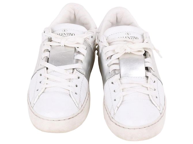 Valentino Sneakers Bianche Rockstud per Donne Bianco