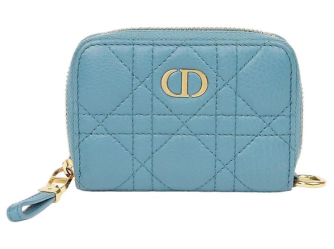 Dior Detachable Card Holder Blue