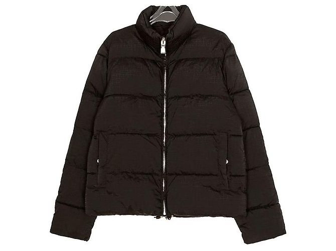 Givenchy Size Motif Zip-Up Padding Black