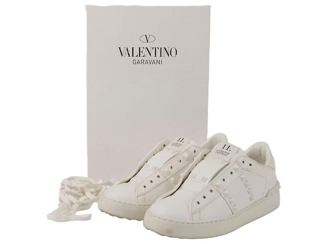Valentino Rockstud Untitled Sneaker Größe Weiß