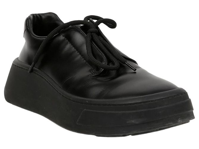 Prada Scarpe Derby con platform Nero 