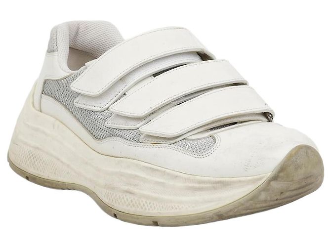 Prada America Cup Strap Sneakers