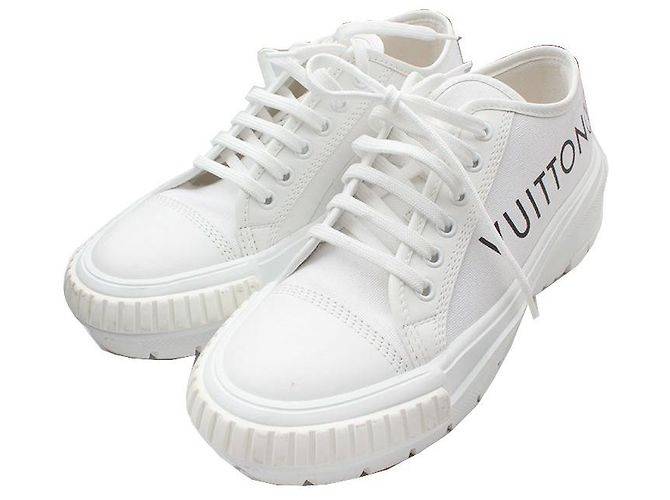 Louis Vuitton Baskets Détails Monogram Ivoire Blanc