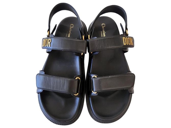 Dior Act Sandals Black