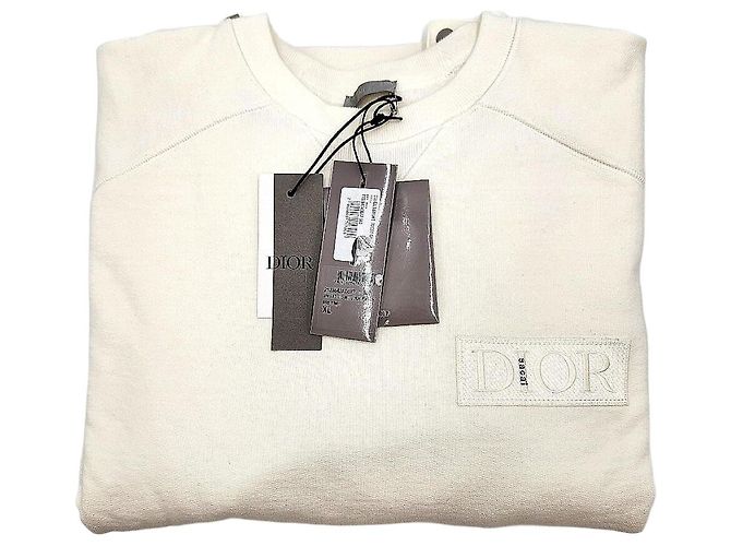 Dior Sacai Cotton Pleated White (XL)