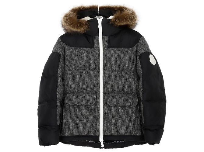 Moncler Robert Hood Down Padding Size Brown