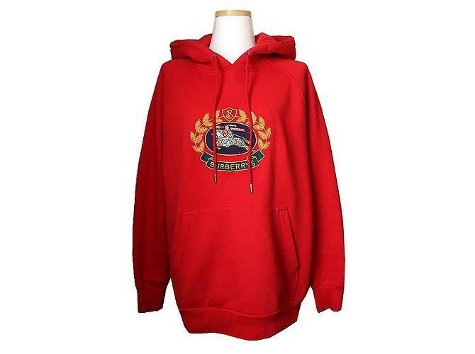 Burberry Roter Hoodie