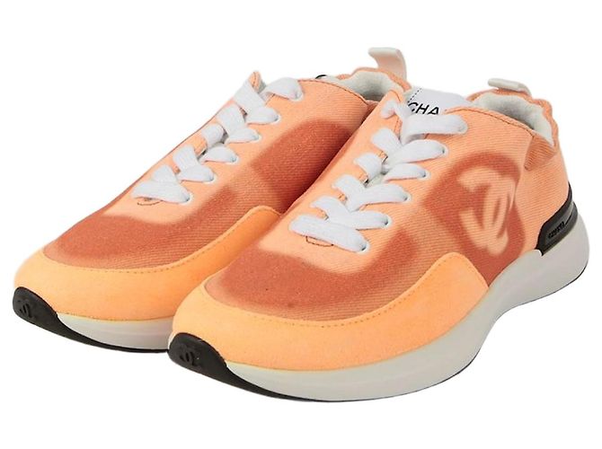 Chanel Baskets Trainer Orange