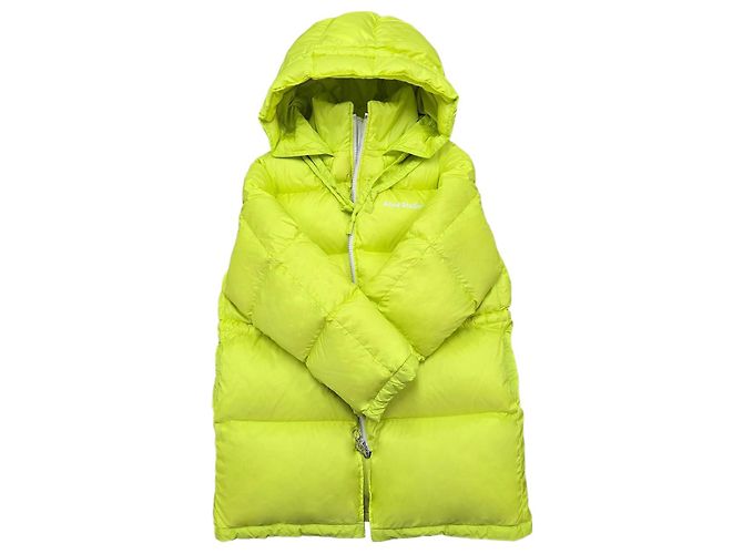 Giacca Parka Down Acne Studios Giallo Neon