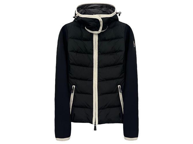 Giacca leggera con cappuccio per donne Moncler Grenoble Nero