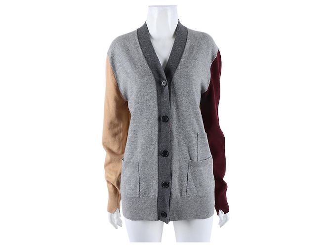 Céline Celine Langarm-Cardigan Mehrfarben 