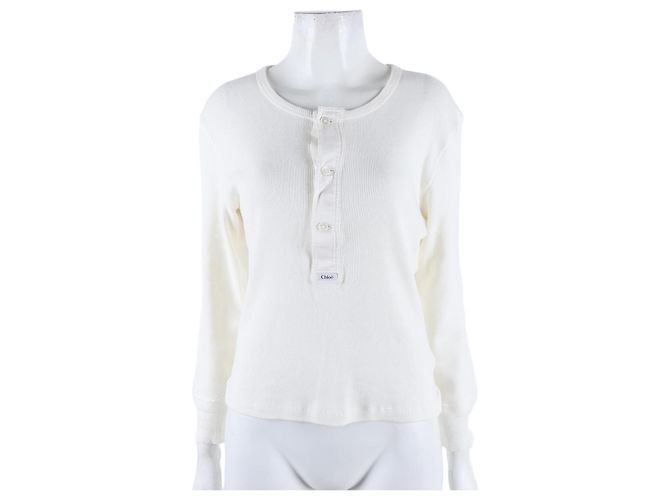 Chloé Chloe de manga comprida Branco