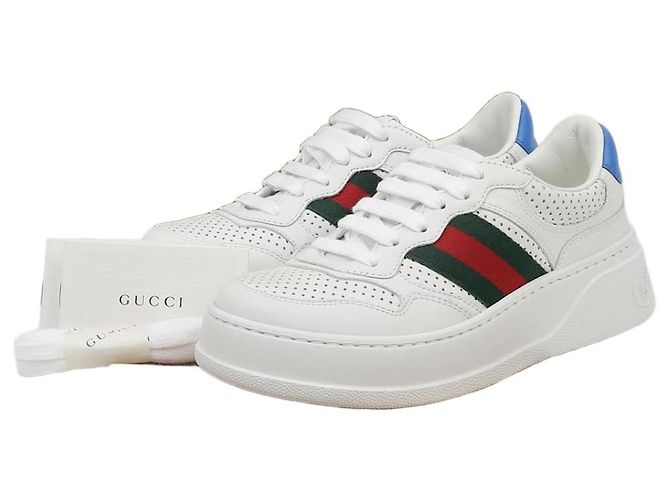 Gucci Dettagli Web Sneakers Bianco