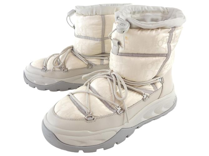 Dior Botas acolchoadas Oblique