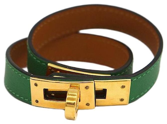 Hermès Pulseira Kelly Verde