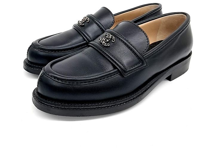 Mocassini Chanel Nero 