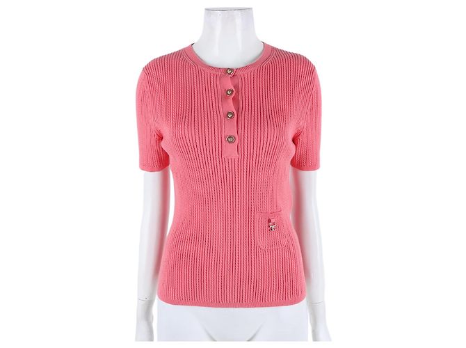 Chanel Strick Pink 
