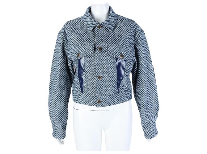 Louis Vuitton Denim Jacket Blue