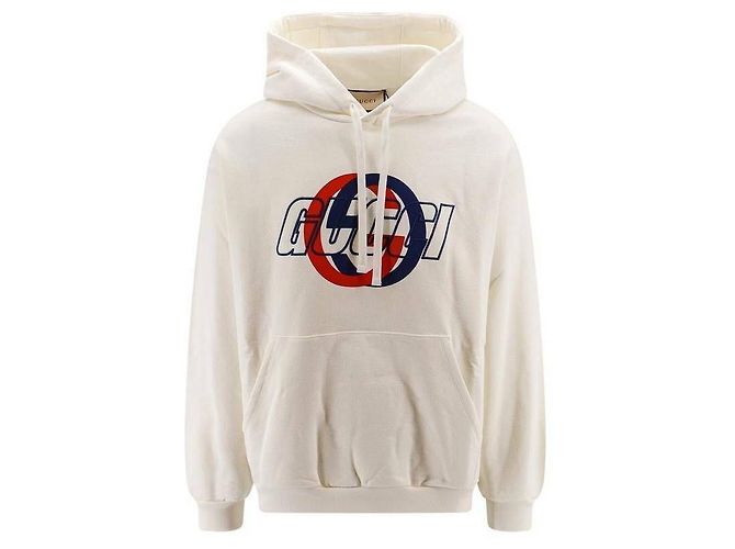 Gucci Cotton Jersey Hooded Sweatshirt