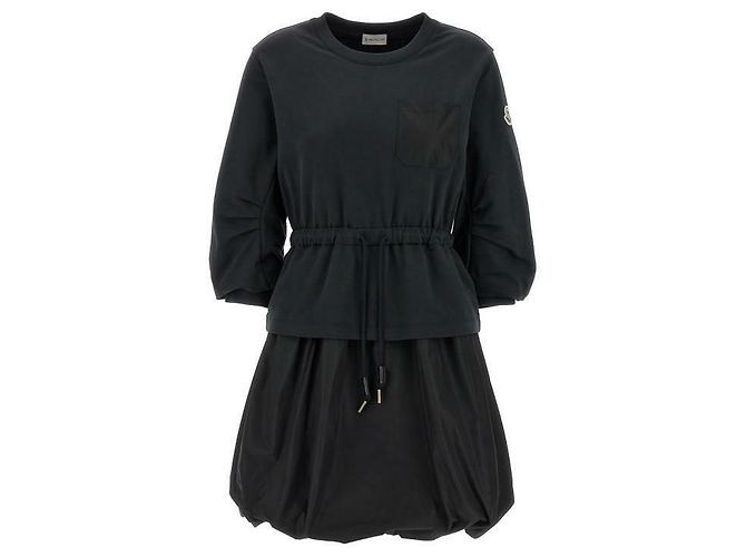 Moncler ABITO Vestido Negro