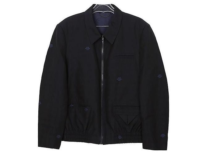 Louis Vuitton Damier Blouson Jacket Size Blue