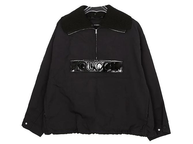 Gucci Anorak Jacket Size Black