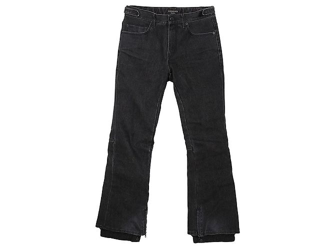 Balenciaga Ski Denim Pants Size Black