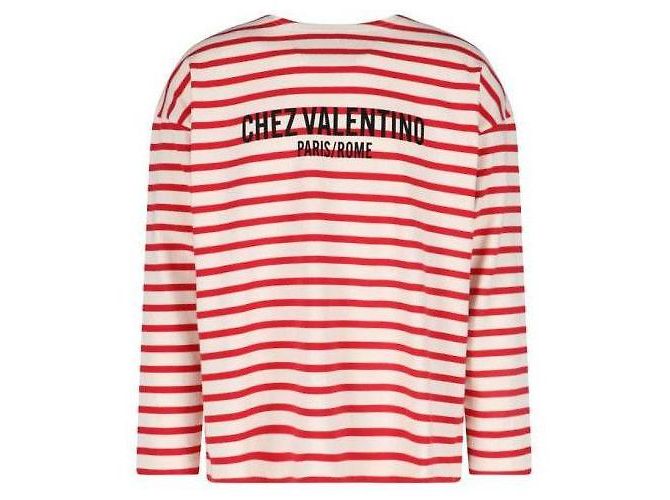 Valentino Camiseta de rayas