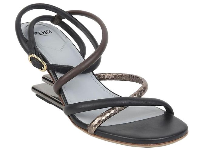 Fendi First Sandal Heels Size Multiple colors