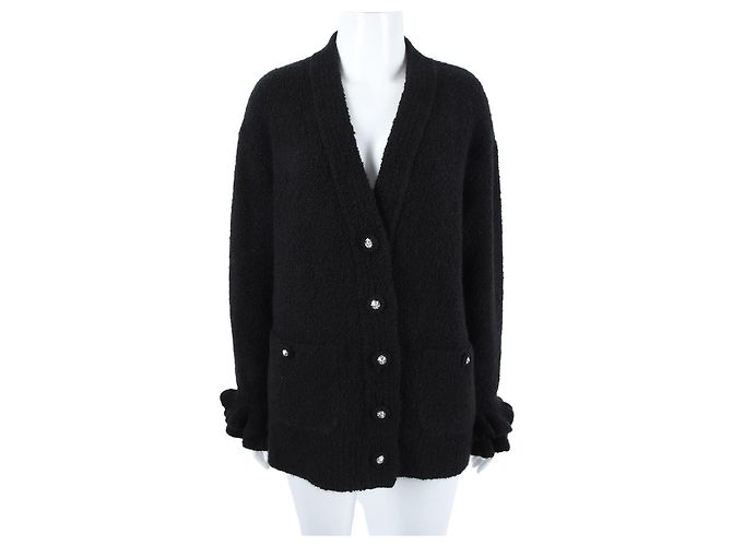 Chanel Cardigan Schwarz 