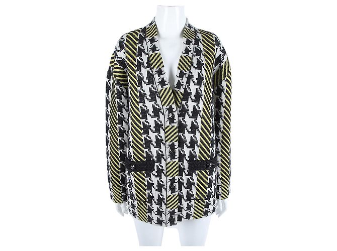 Chanel Cardigã Multicor